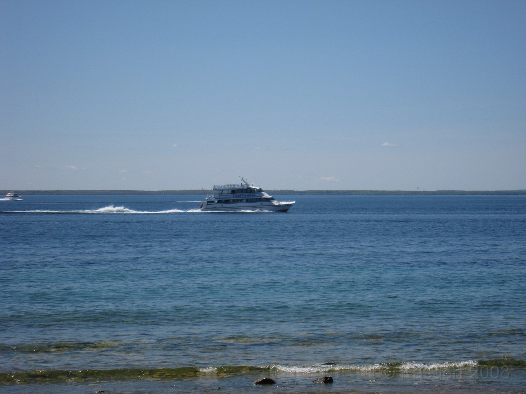 Mackinaw Island Area May 2008 0505.jpg - May 24 2008 a trip to Mackinac City for a 5 M race and a visit to Mackinac Island. A day to the UP, Paradise, Whitefish Point and Tahquamen Falls. This was followed by trips to Petoskey and Charlevoix.